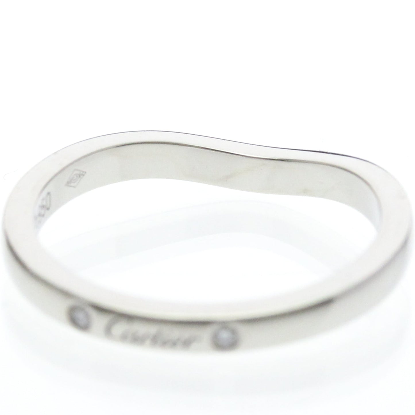 Cartier Ballerina · Platinum · Three Diamonds
