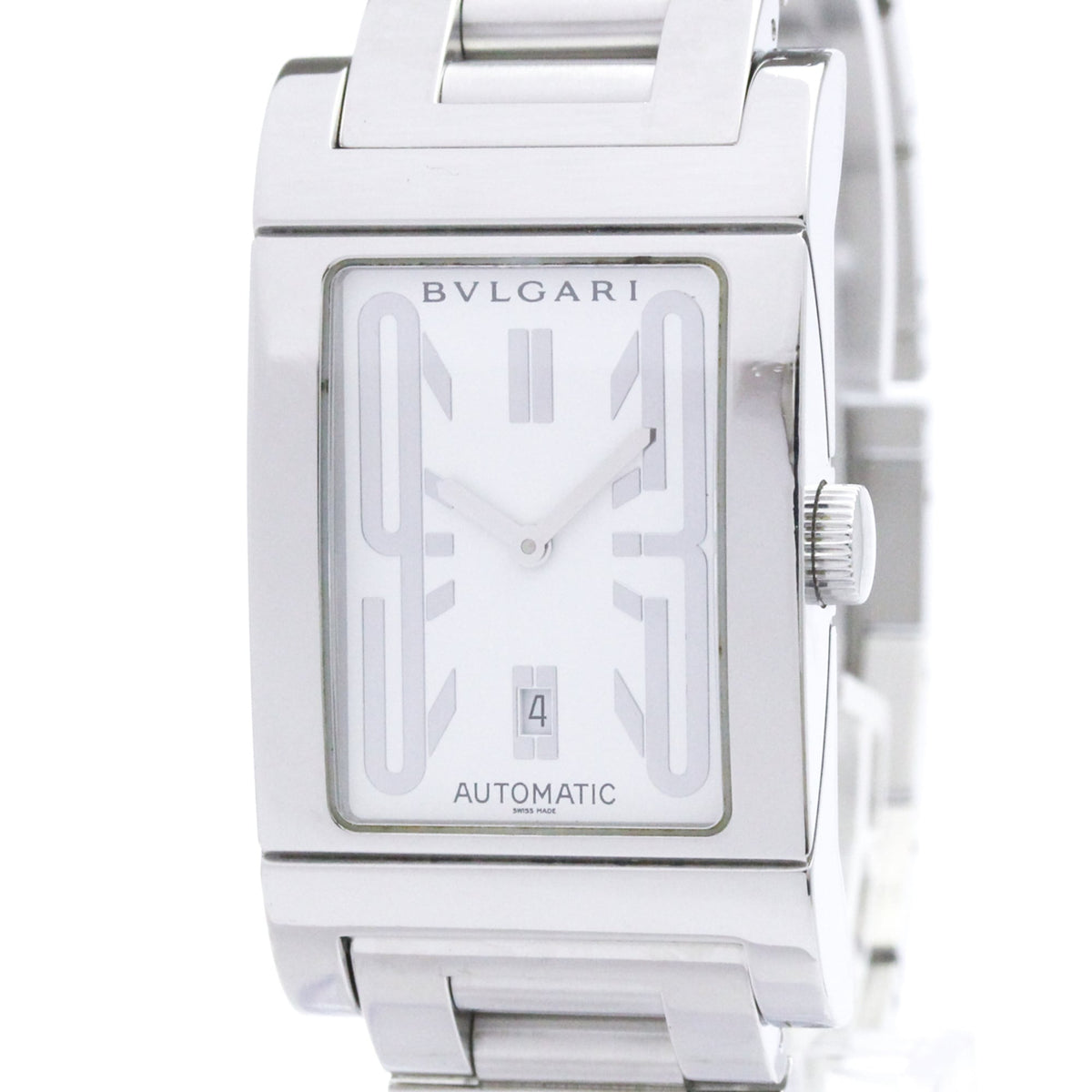 Bvlgari Rettangolo · Steel · Automatic