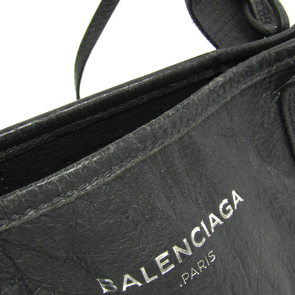 Balenciaga Navy Cabas XS · Leather