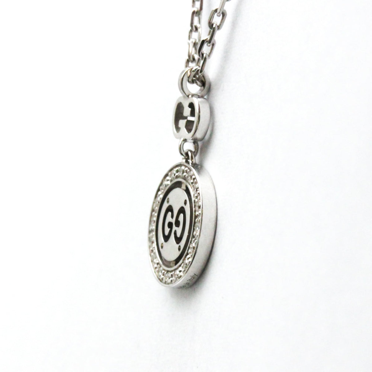 Gucci Icon Toile · Diamond · 18K White Gold