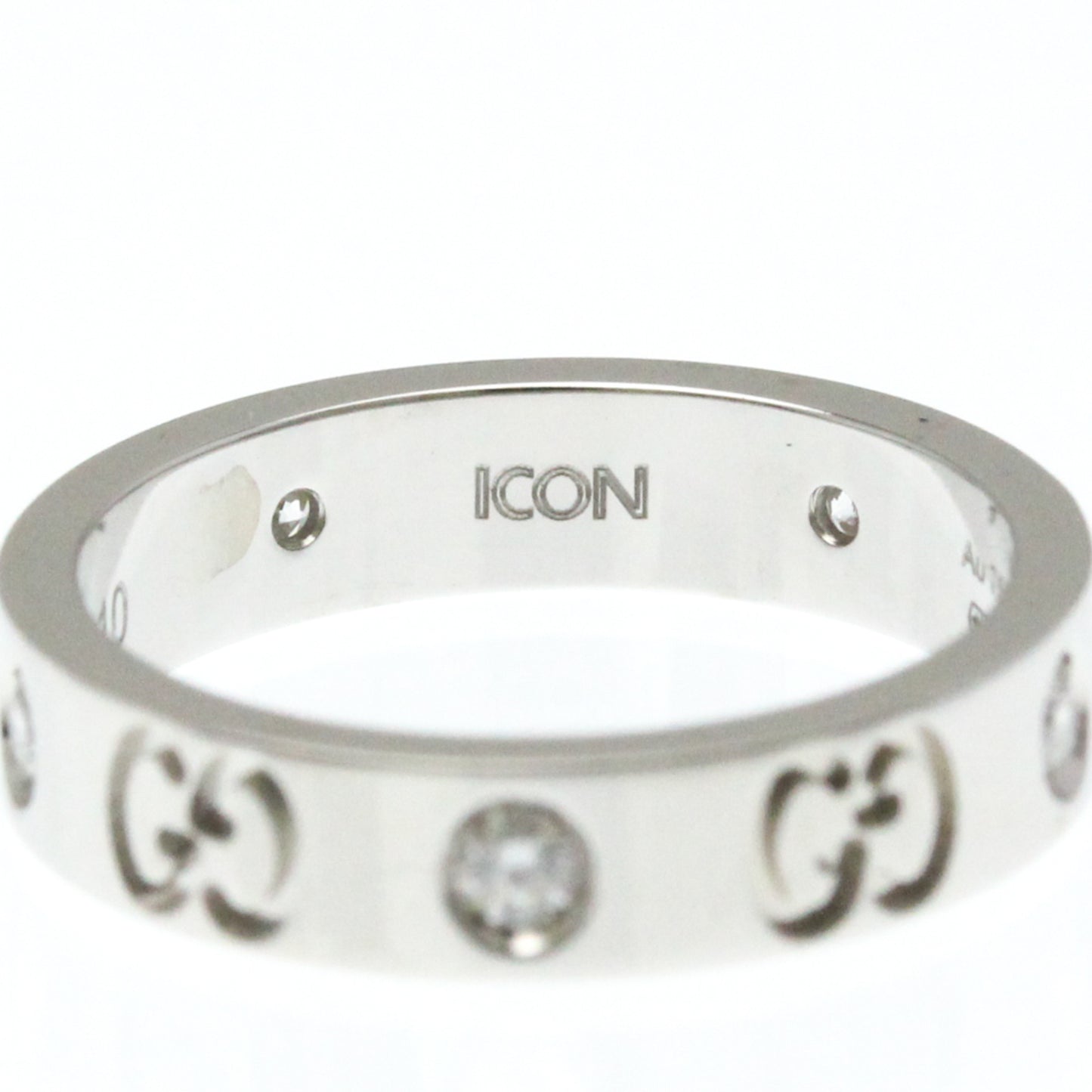 Gucci Icon · Diamond · 18K White Gold
