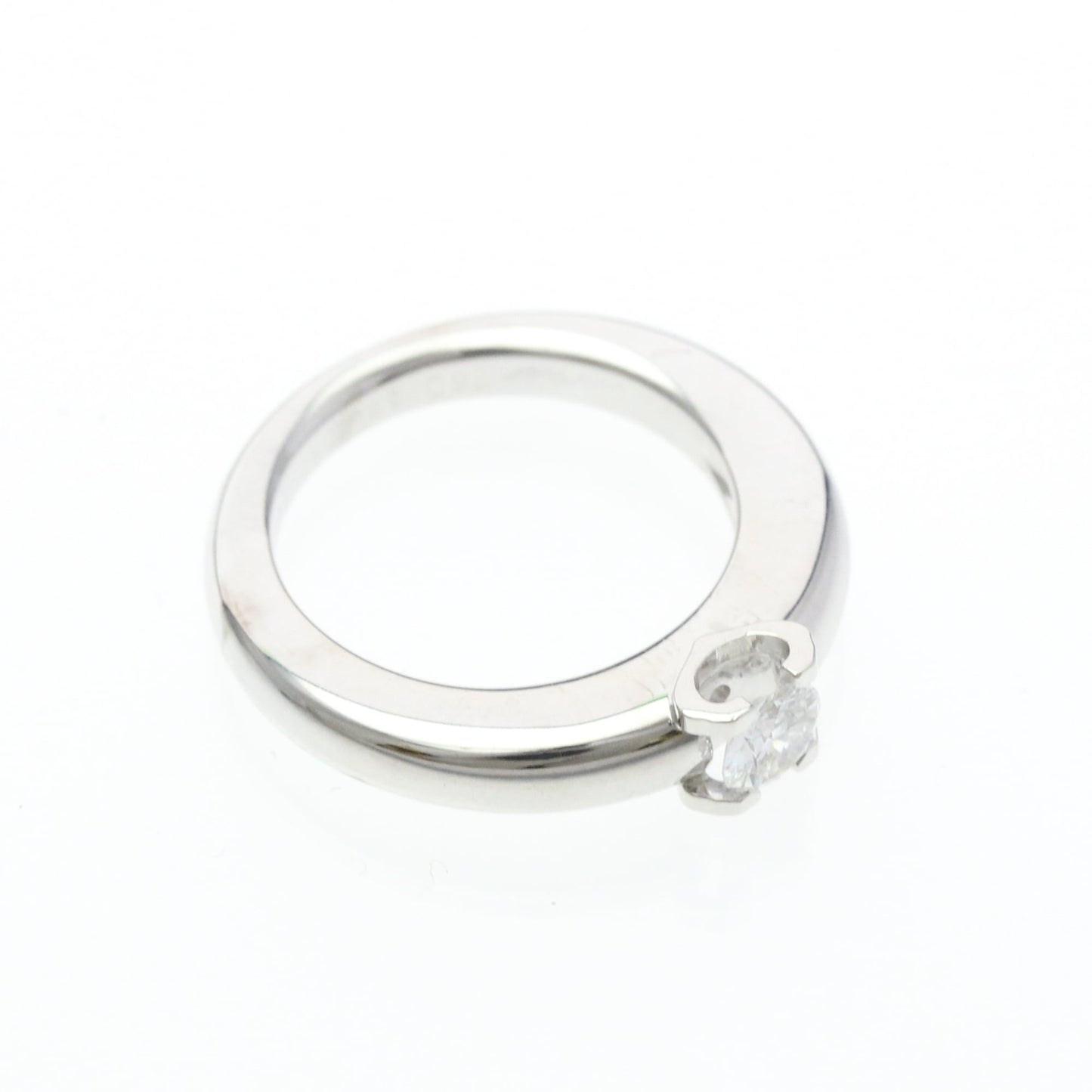 Cartier C de Cartier · 18K White Gold · Diamond