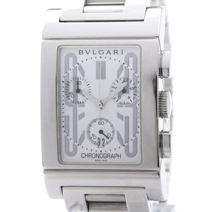 Bvlgari Rettangolo · Steel · Chronograph