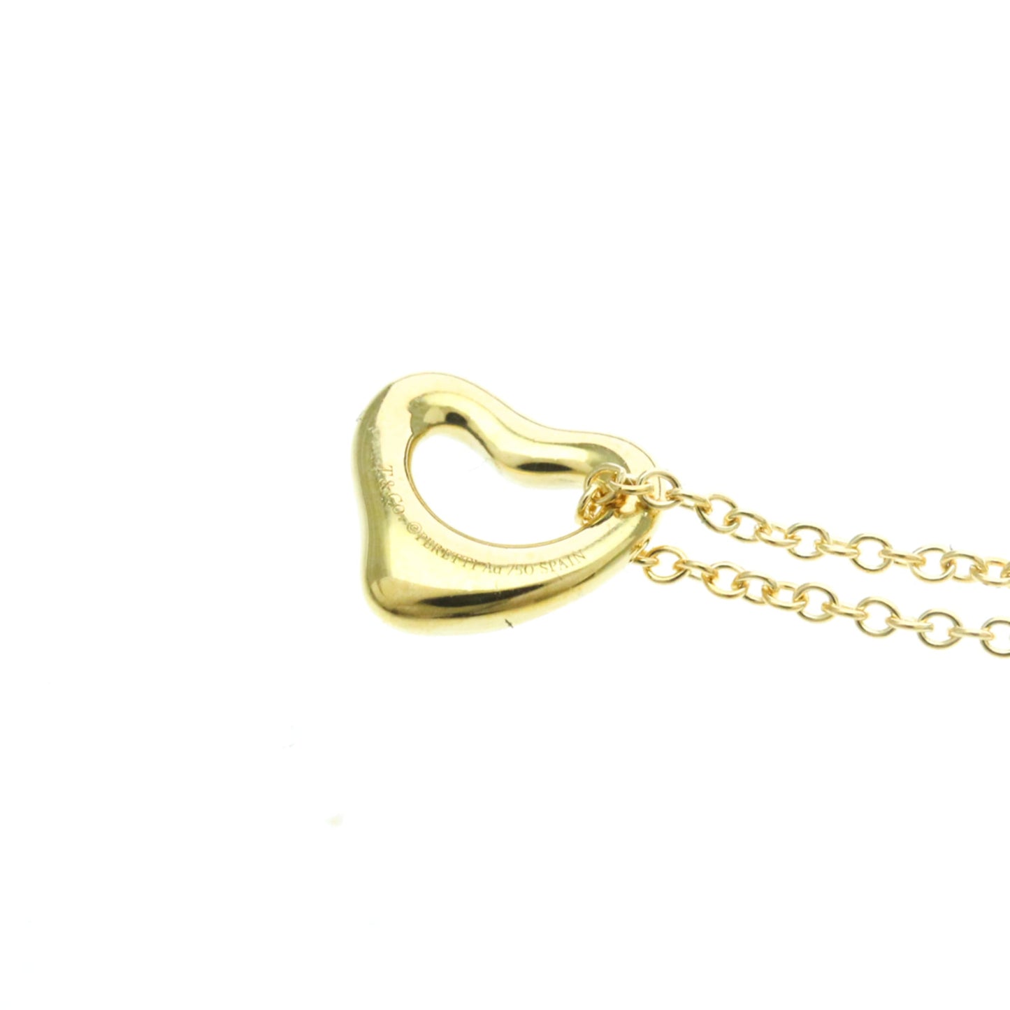 Tiffany Open Heart · 18K Yellow Gold