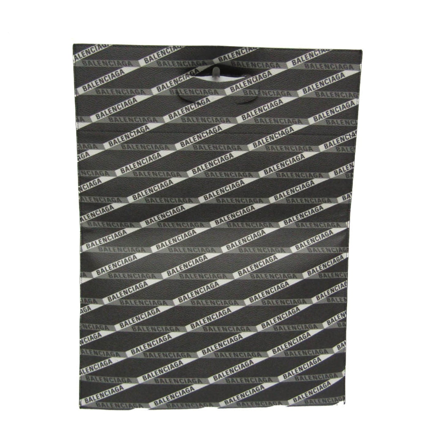 Balenciaga Logo Print · Leather Clutch