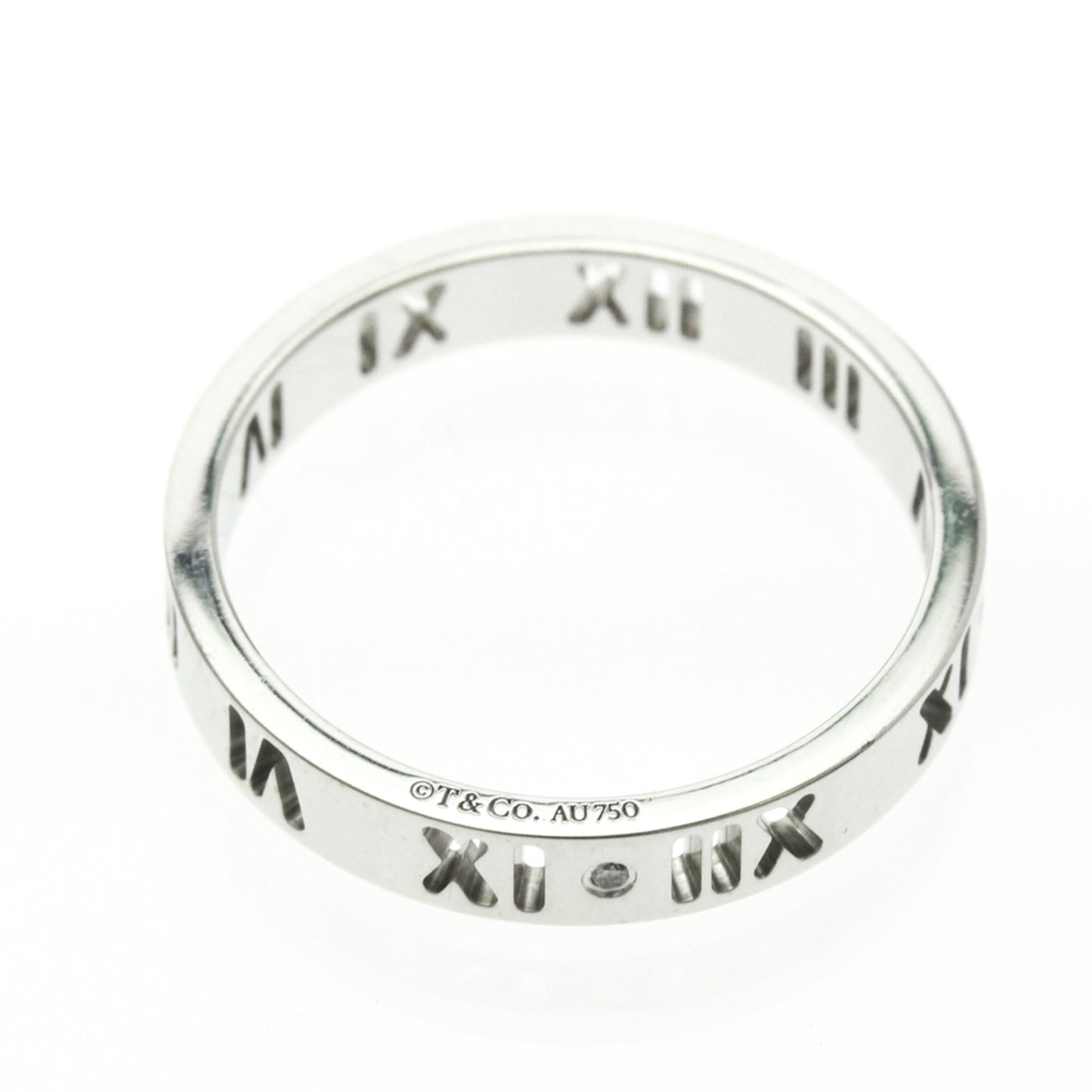 Tiffany Atlas · 18K White Gold · Diamond