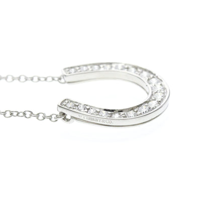 Tiffany Horseshoe · Platinum · Diamond