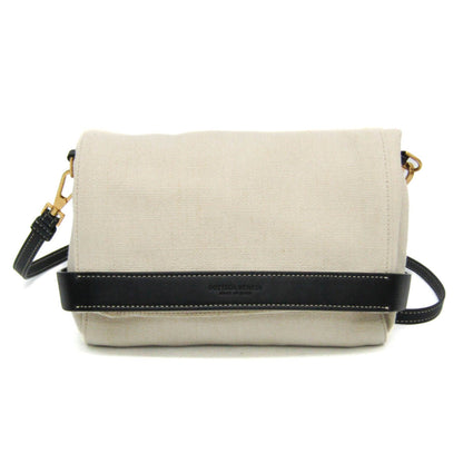 Bottega Veneta · Canvas Leather Crossbody