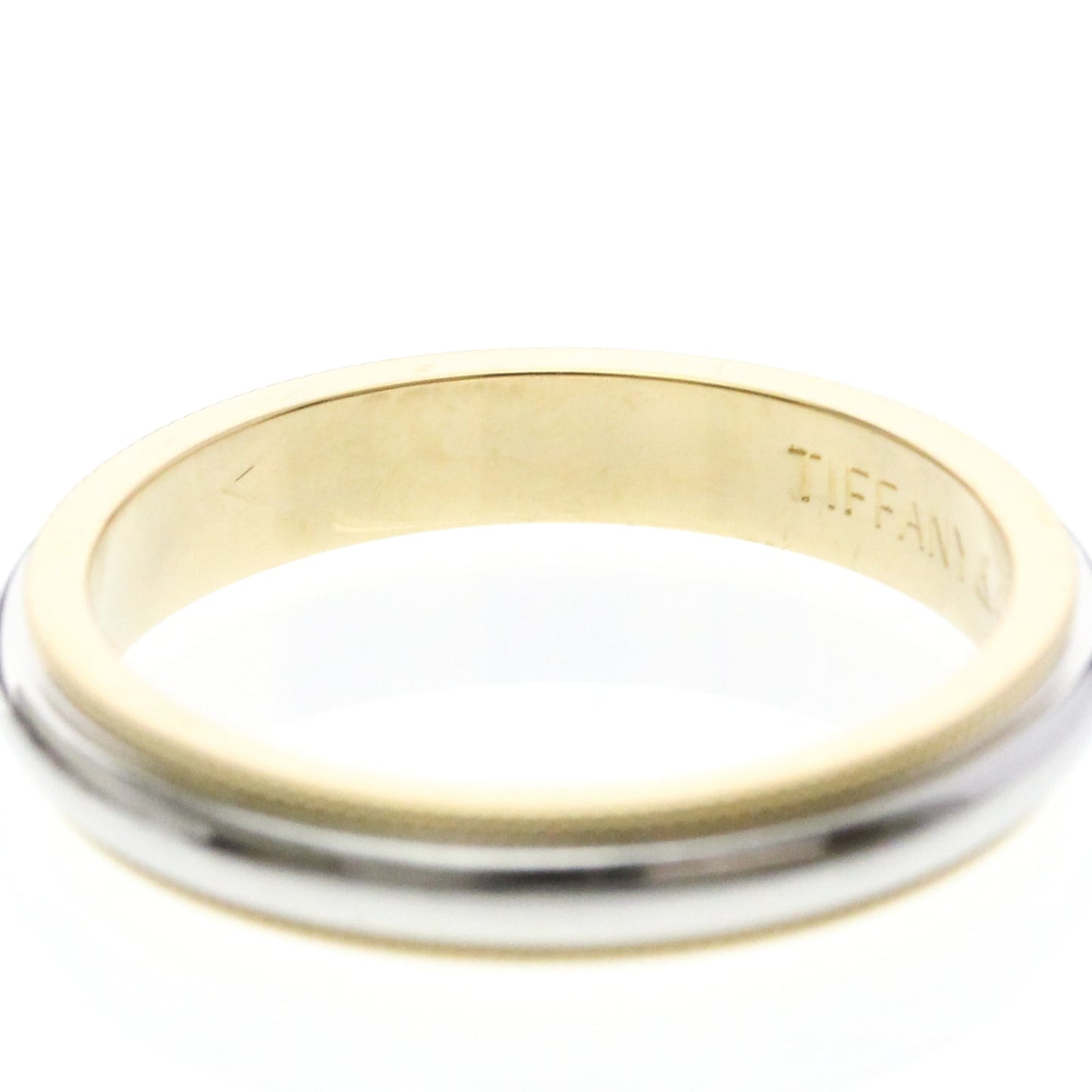 Tiffany Milgrain · Platinum & 18K Gold