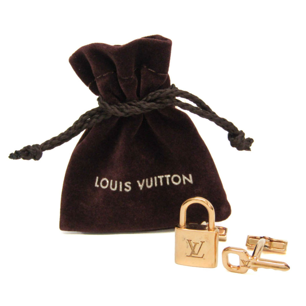 Louis Vuitton Padlock & Key · Silver 925