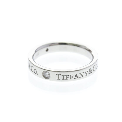 Tiffany Three Diamond · Platinum