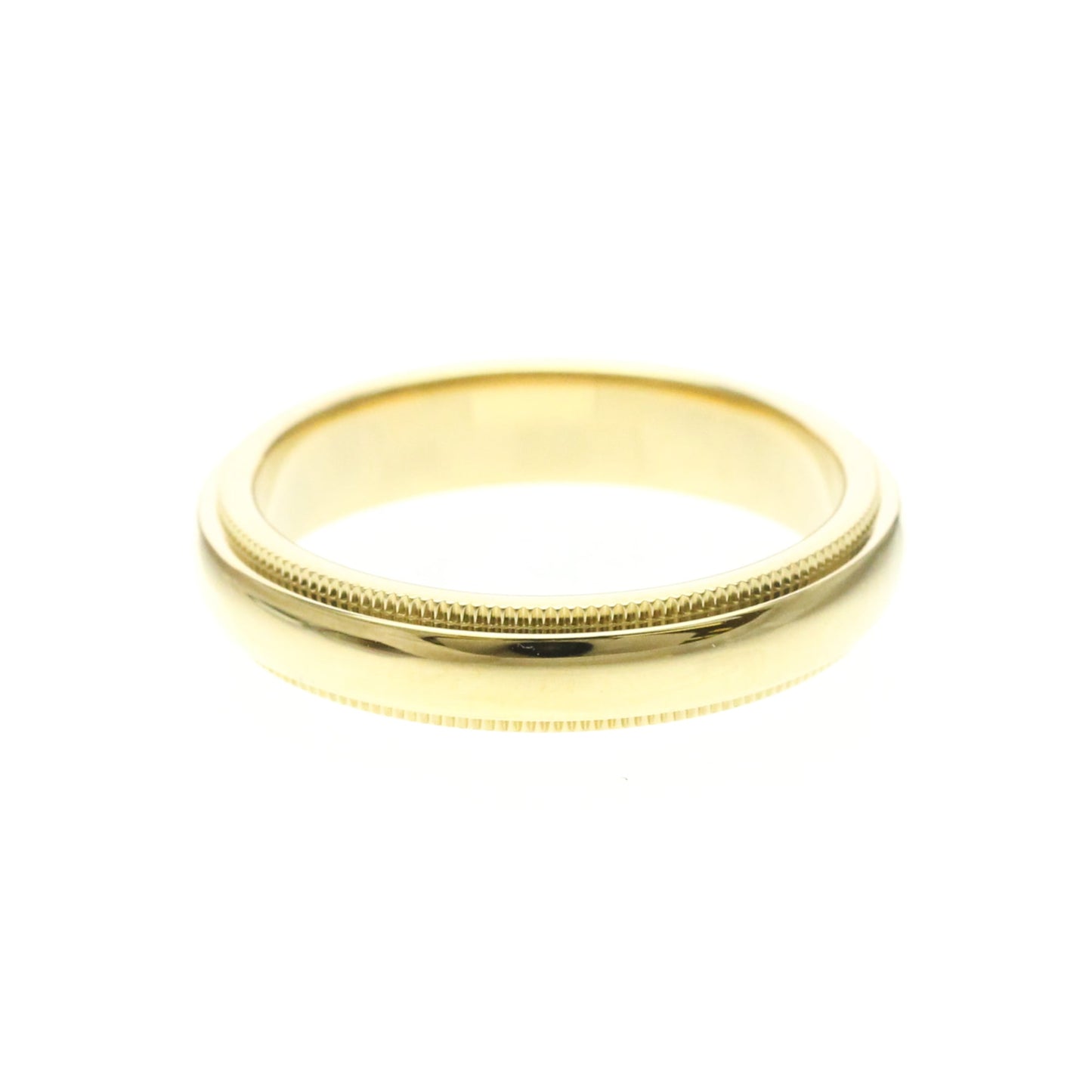 Tiffany Milgrain · 18K Yellow Gold