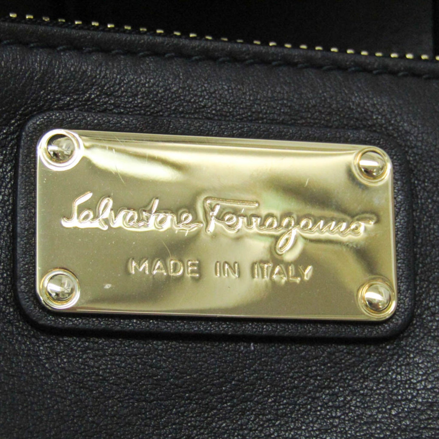 Salvatore Ferragamo · Mouton Leather Tote