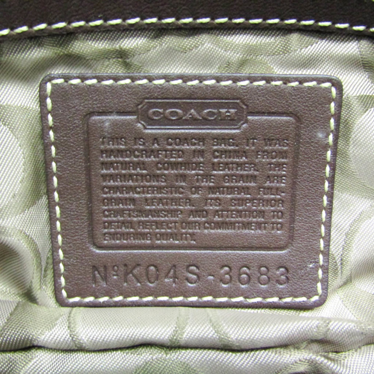 Coach Soho · Leather Crossbody