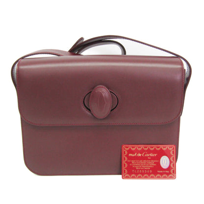 Cartier Must · Leather · Bordeaux