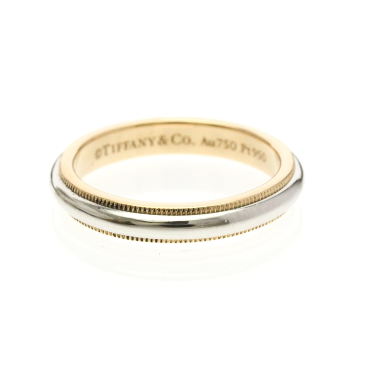 Tiffany Milgrain · Rose Gold & Platinum