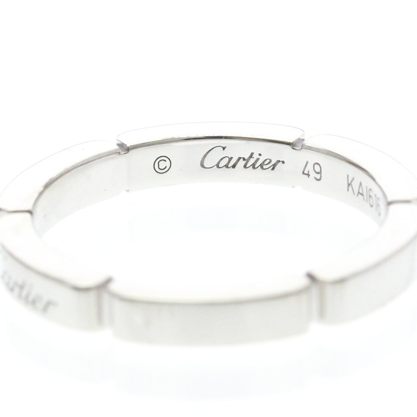 Cartier Maillon Panthère · 18K White Gold