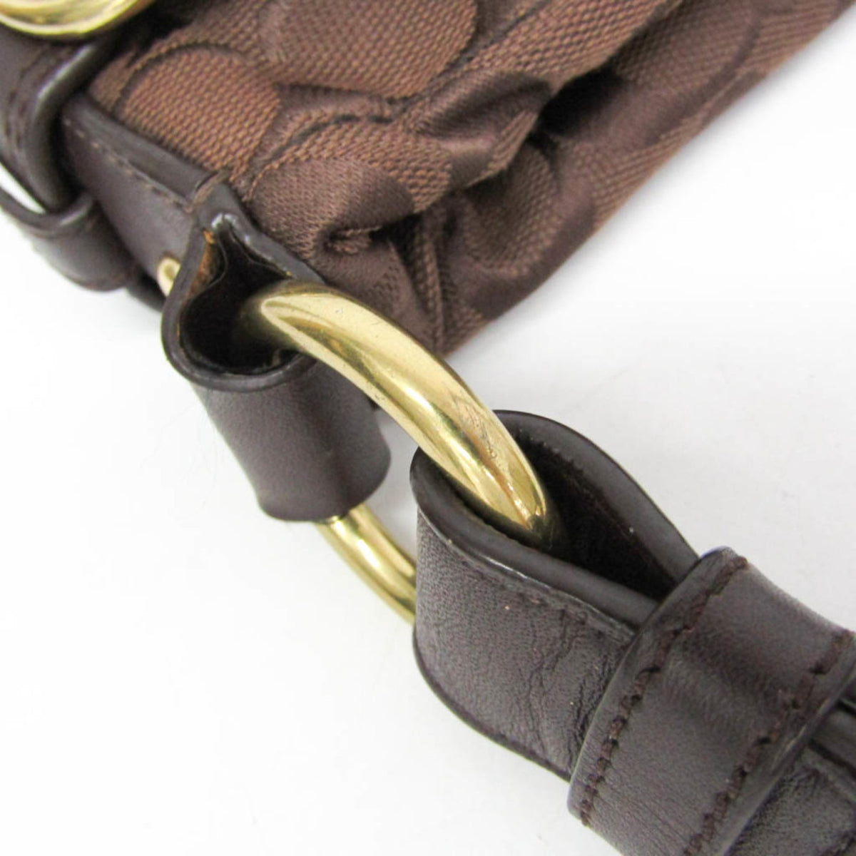 Coach Signature · Canvas & Leather Crossbody