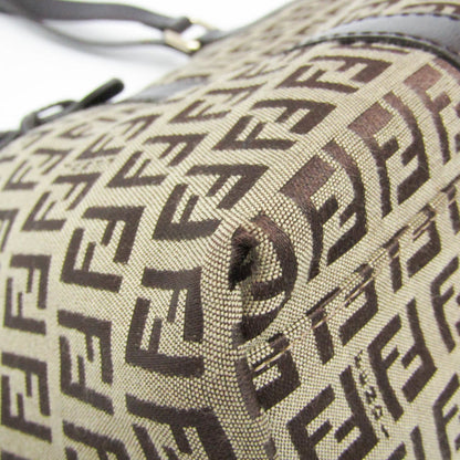 Fendi Zucchino · Canvas & Leather Tote