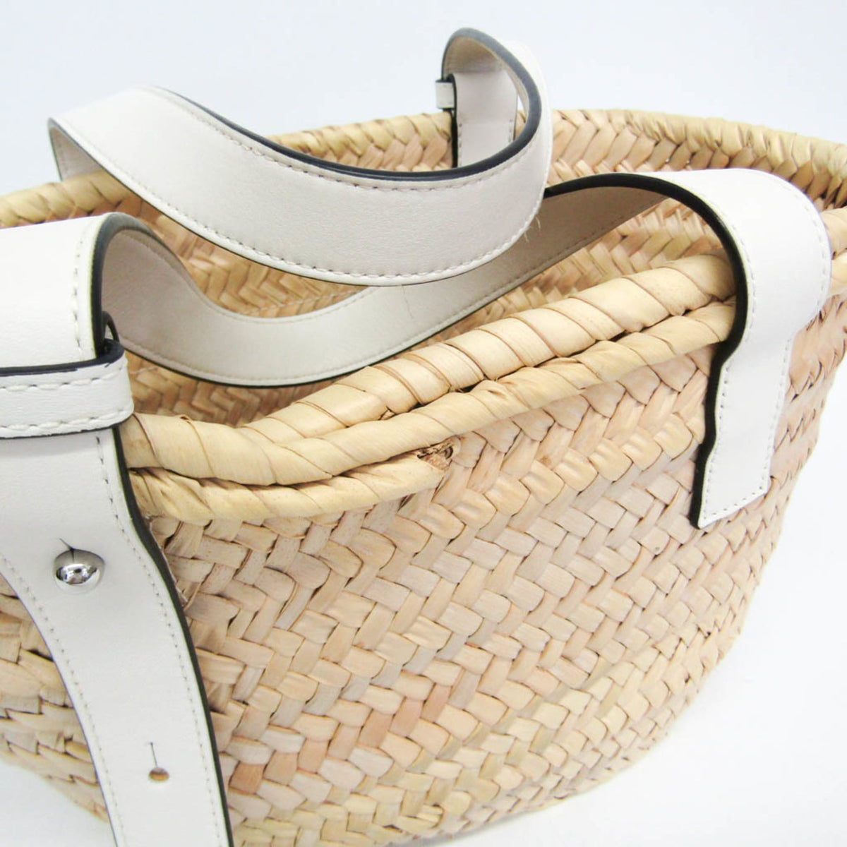 Loewe Basket · Small · Palm Leaf