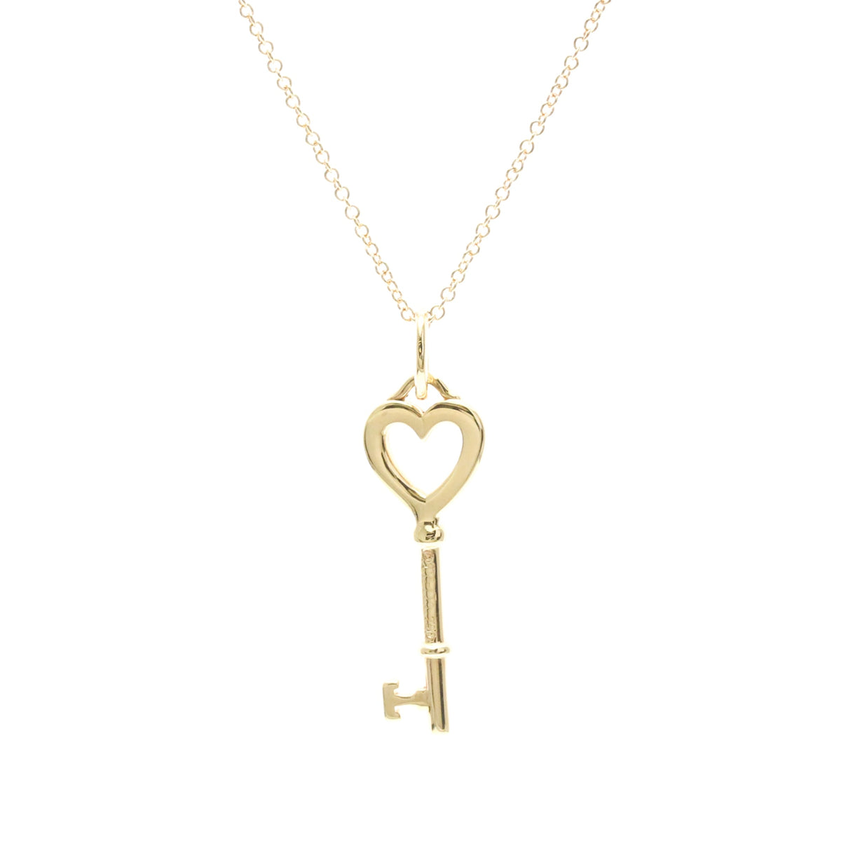 Tiffany Heart Key · Rose Gold Necklace