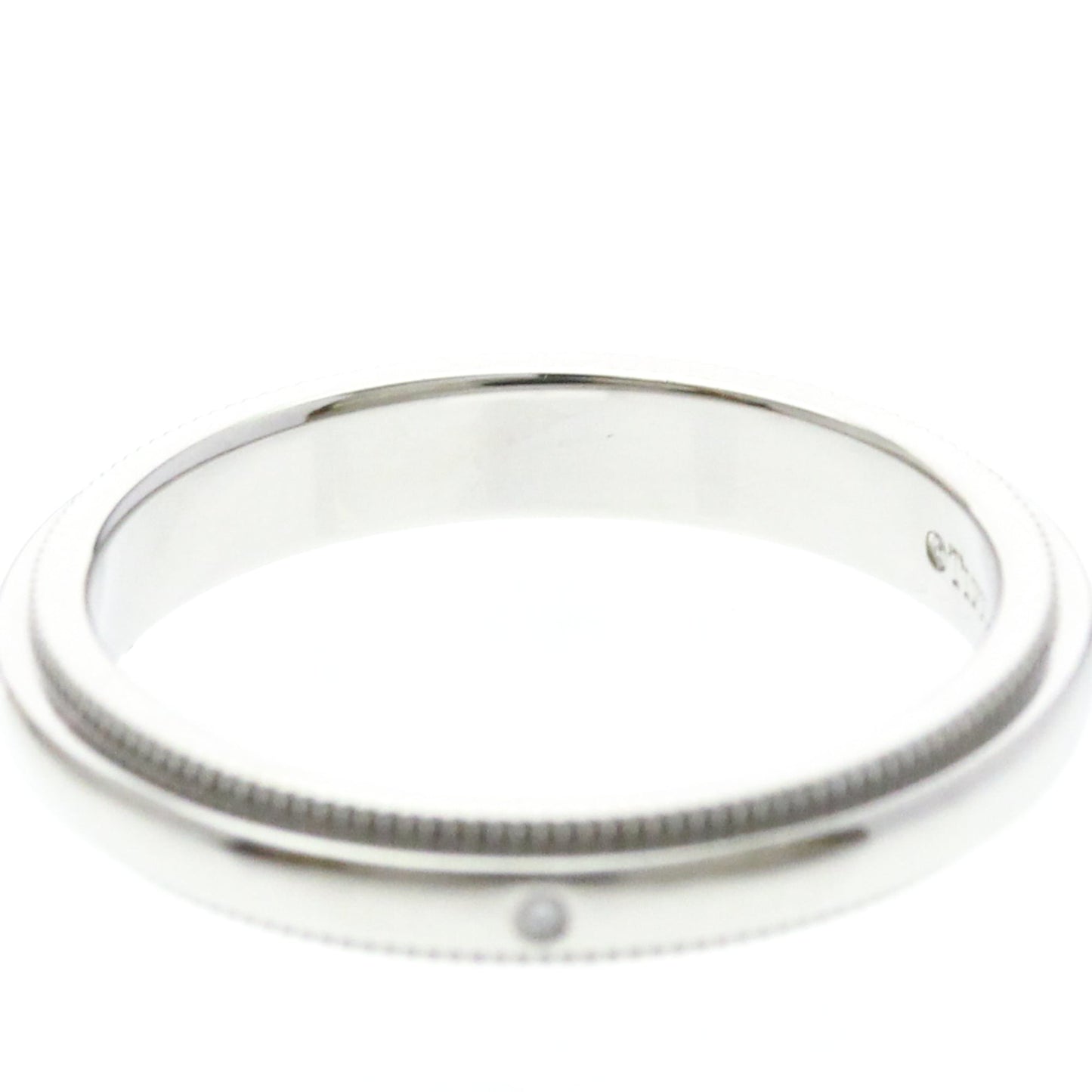 Tiffany Milgrain · Platinum · Diamond