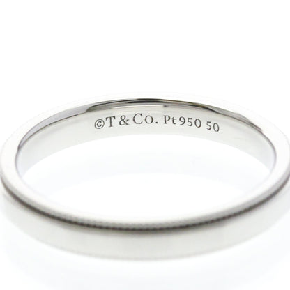Tiffany Milgrain Band Ring · Platinum