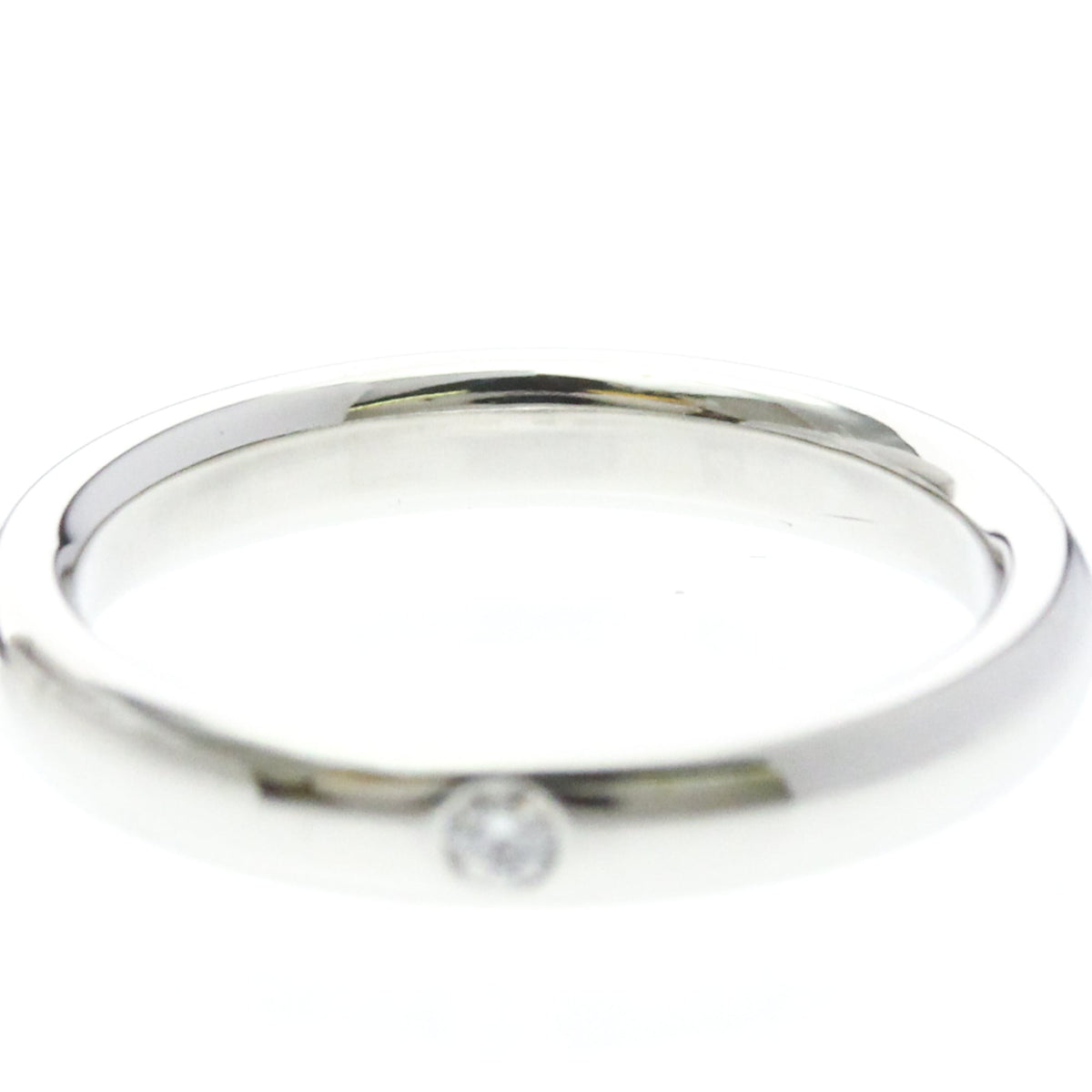 Tiffany Diamond Wedding Band · Platinum