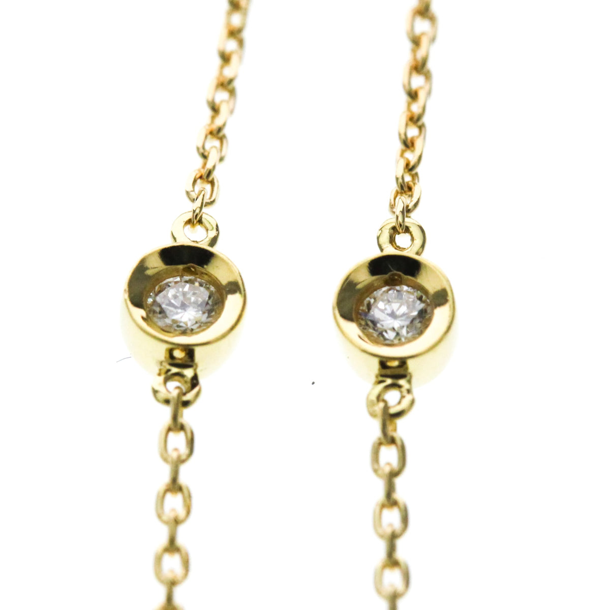 Ponte Vecchio · Diamond Drop · 18K Yellow Gold