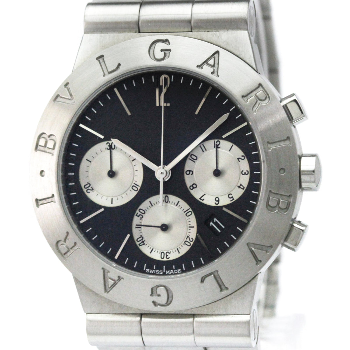 Bvlgari Diagono Chronograph · Steel · Quartz