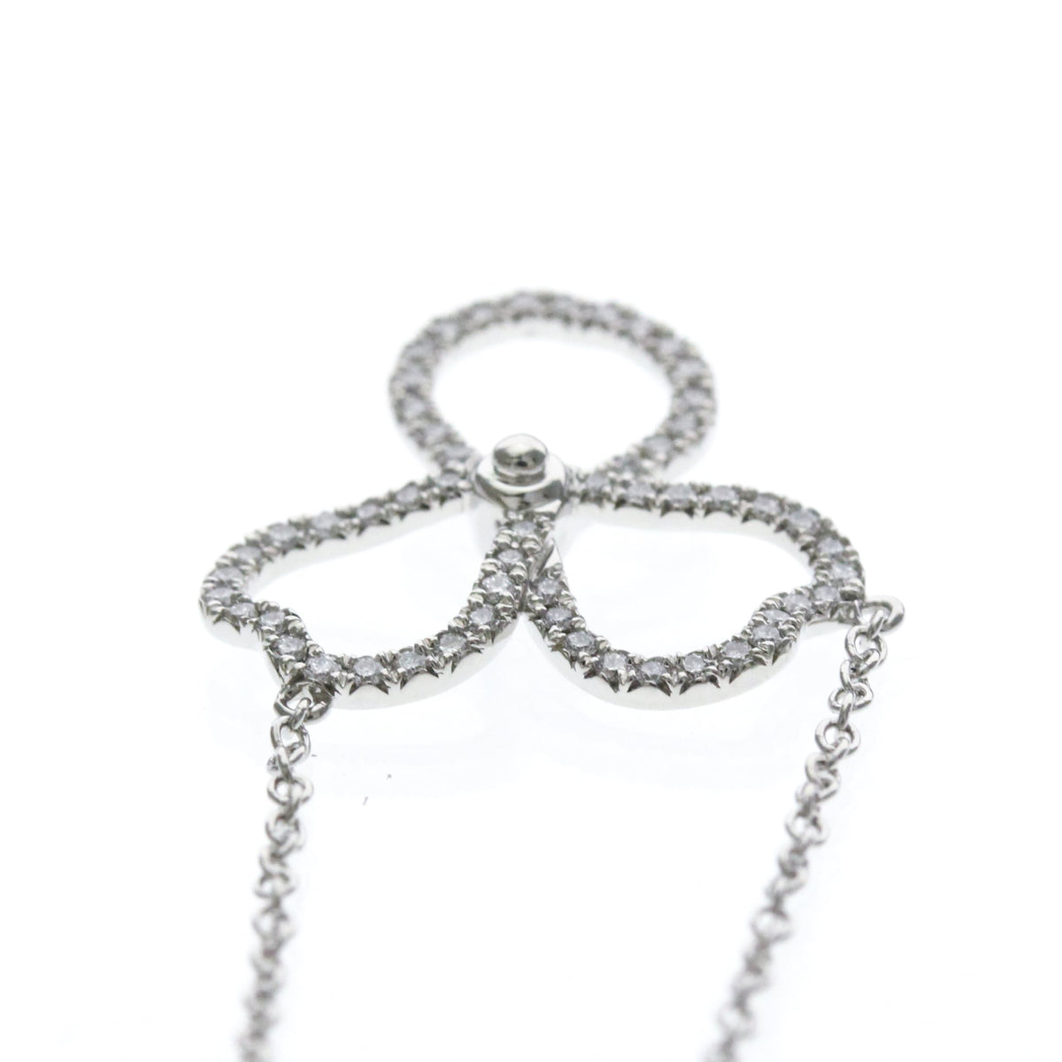 Tiffany Paper Flower · Platinum · Diamond