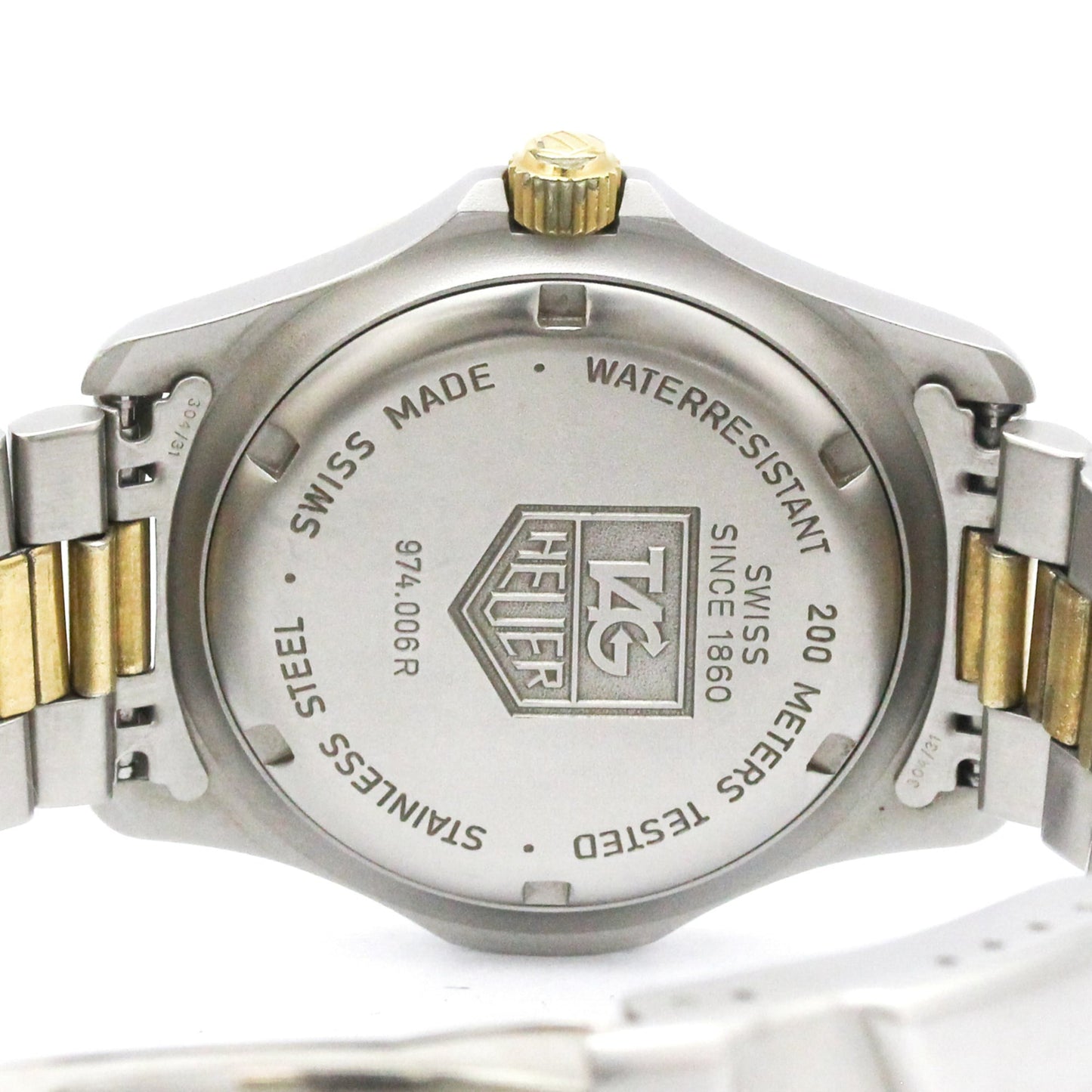 Tag Heuer Professional · Gold Plated Steel