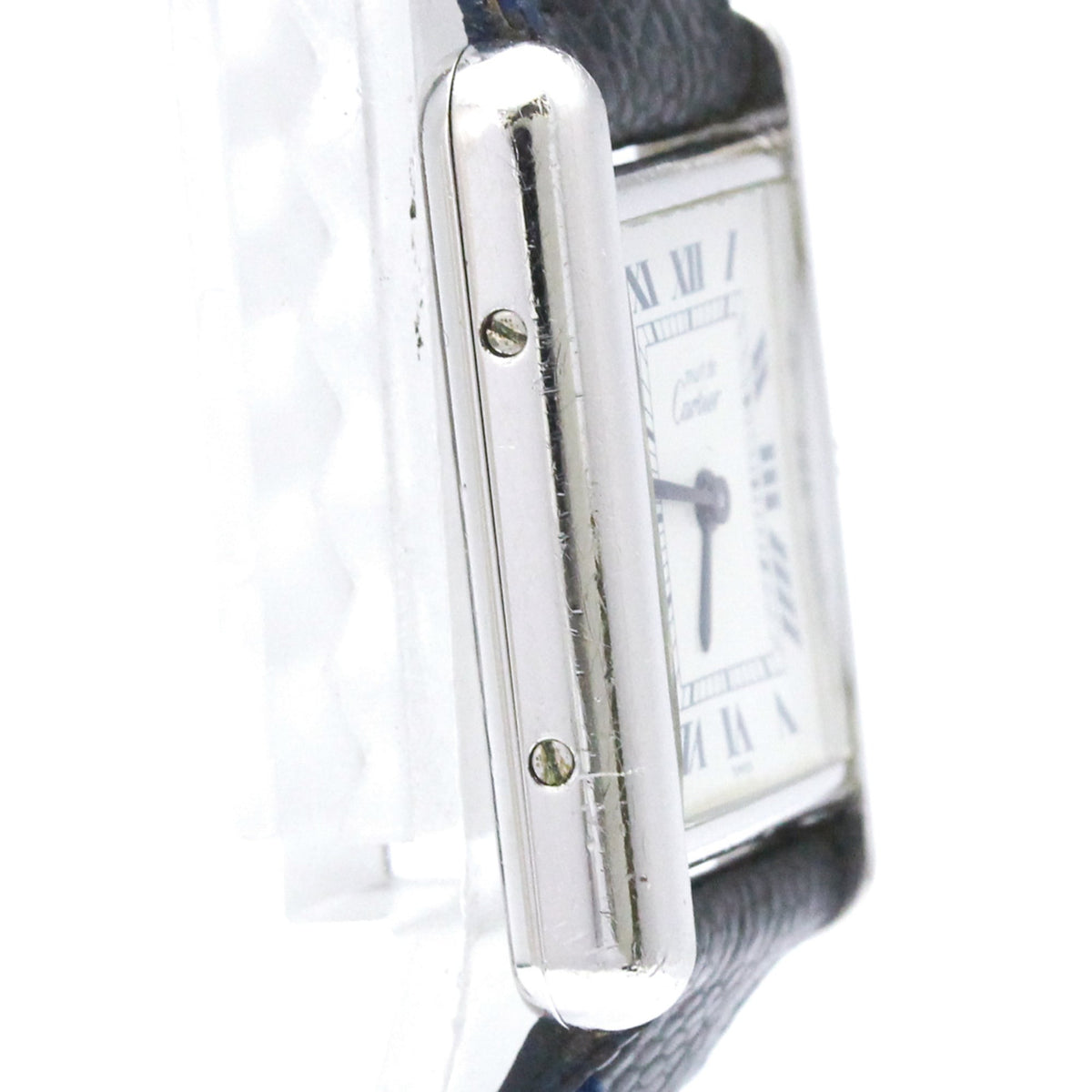 Cartier Must Tank · Sterling Silver · Quartz