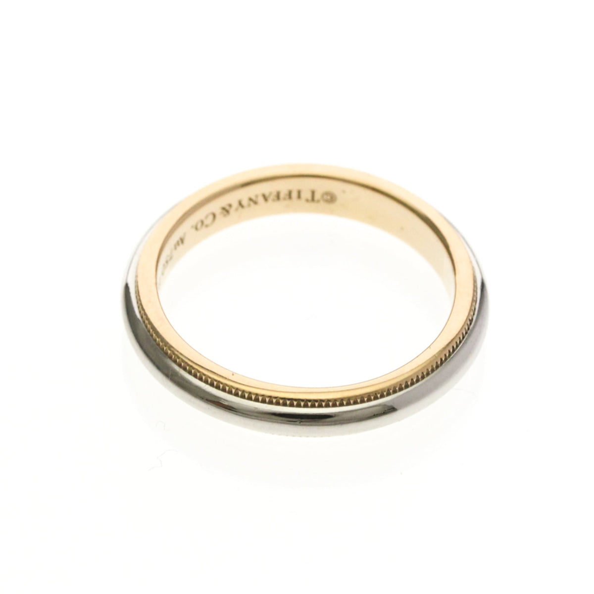 Tiffany Milgrain · Rose Gold & Platinum