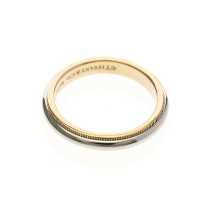 Tiffany Milgrain · Rose Gold & Platinum