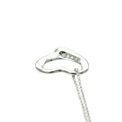 Tiffany Open Heart · Platinum · Diamond