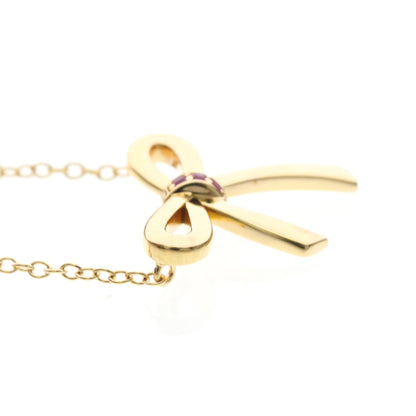 Tiffany Bow Ribbon · Rose Gold · Ruby