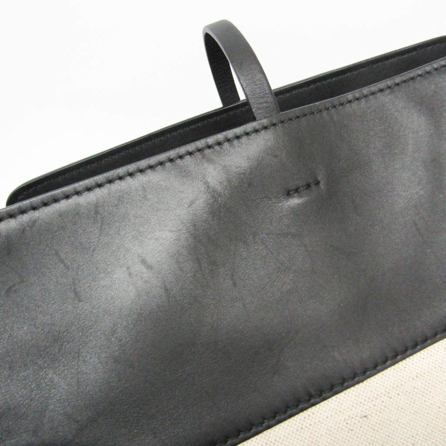 Burberry Large Bucket · Canvas & Leather