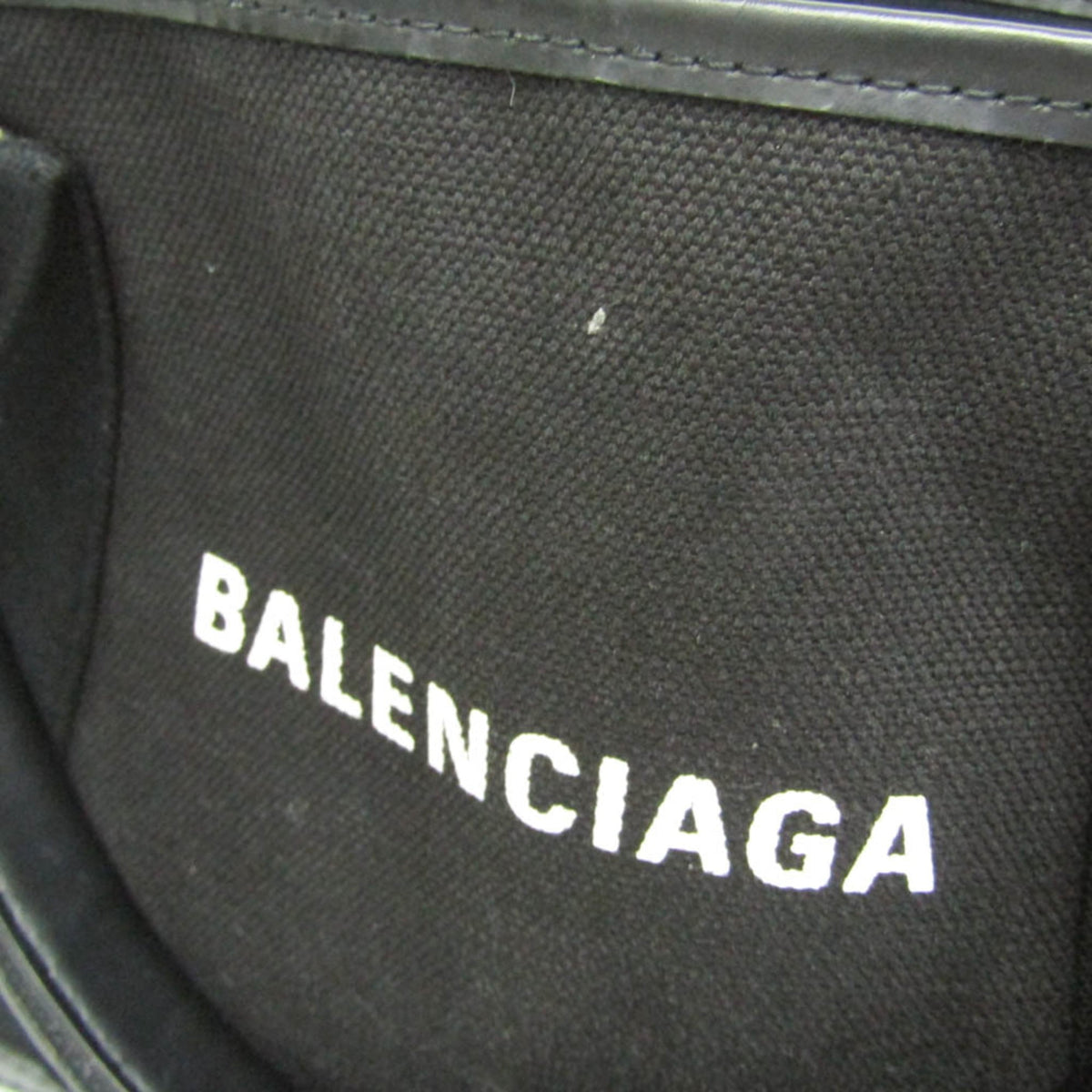 Balenciaga Navy Cabas XS · Canvas