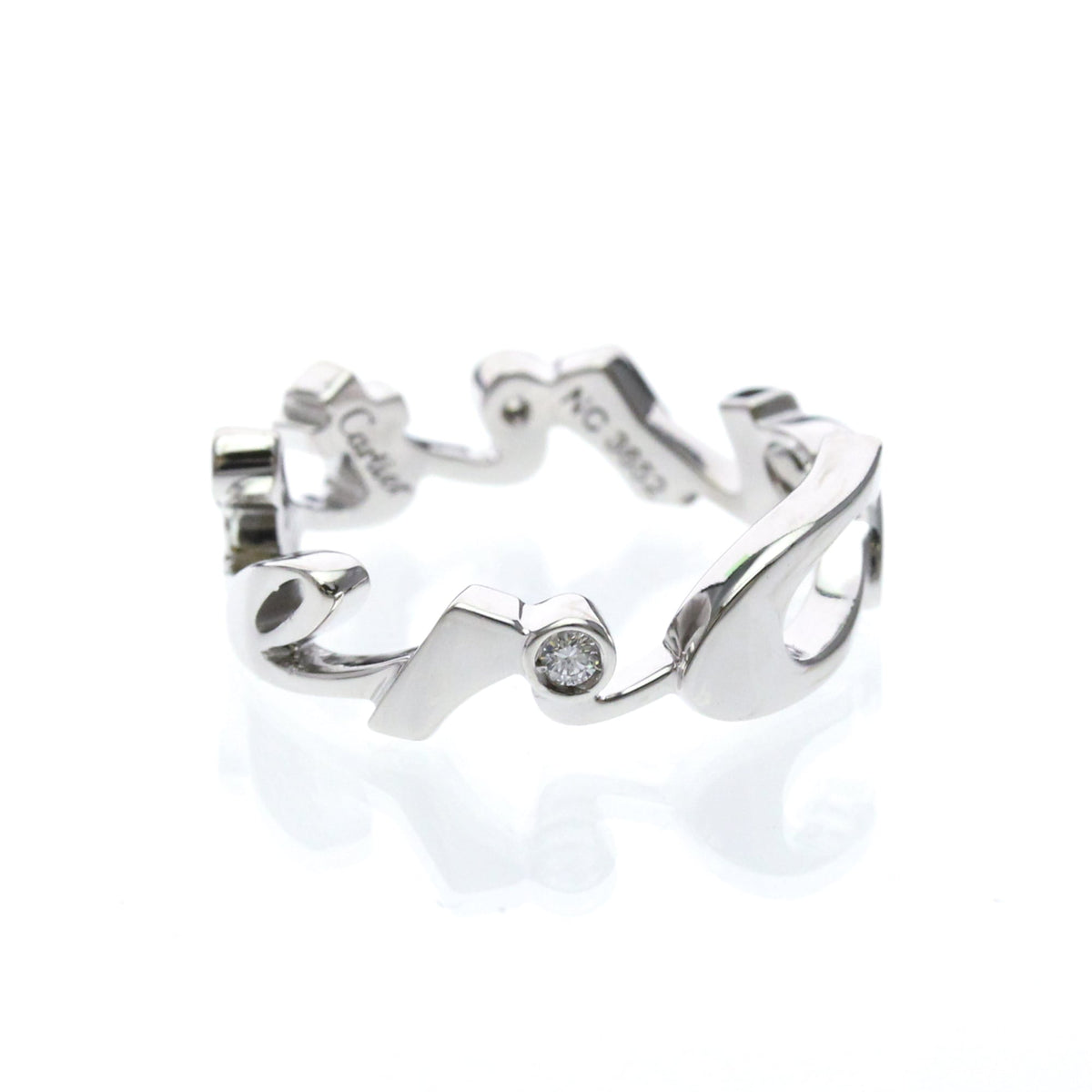 Cartier Signature · Diamond · 18K White Gold