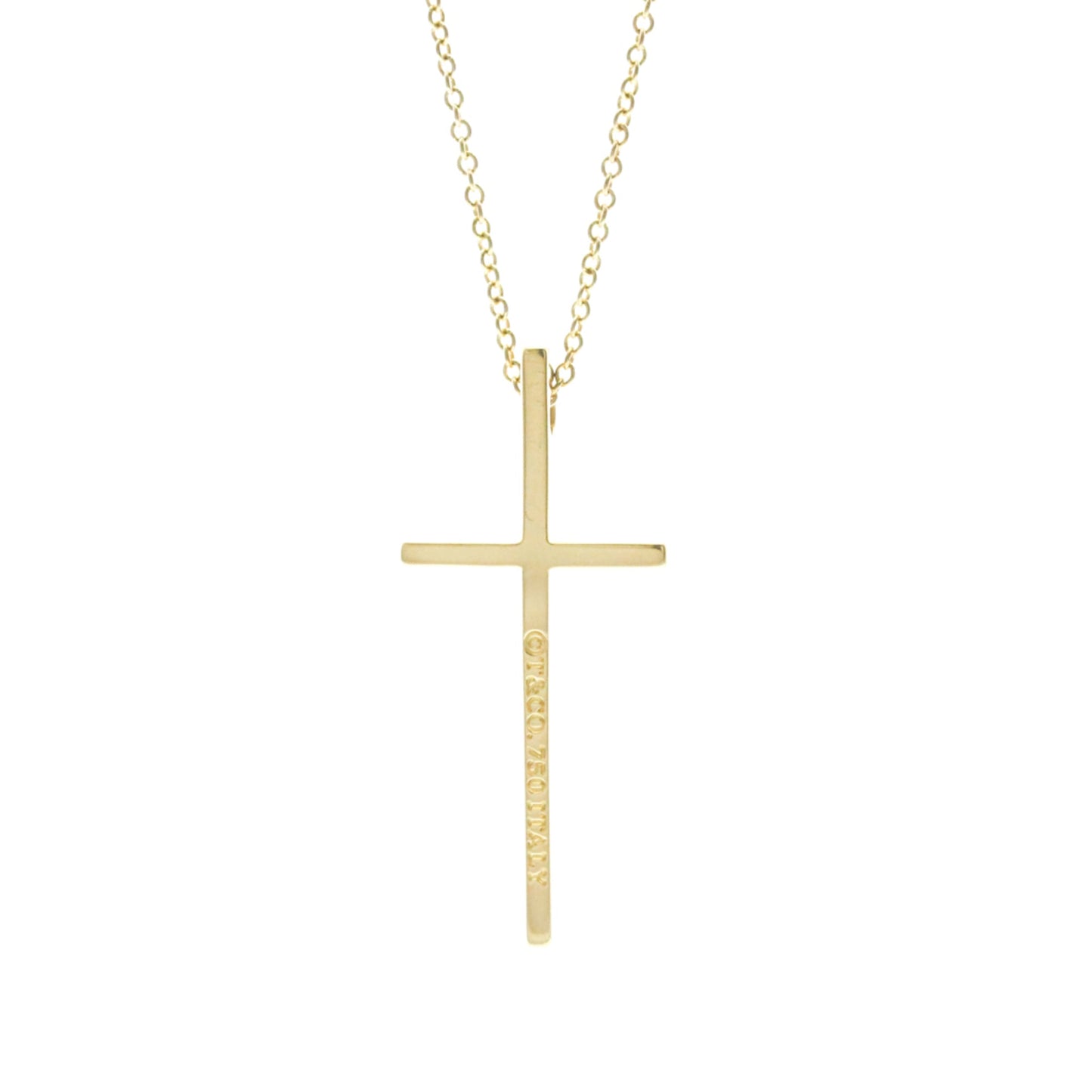 Tiffany Cross · 18K Yellow Gold
