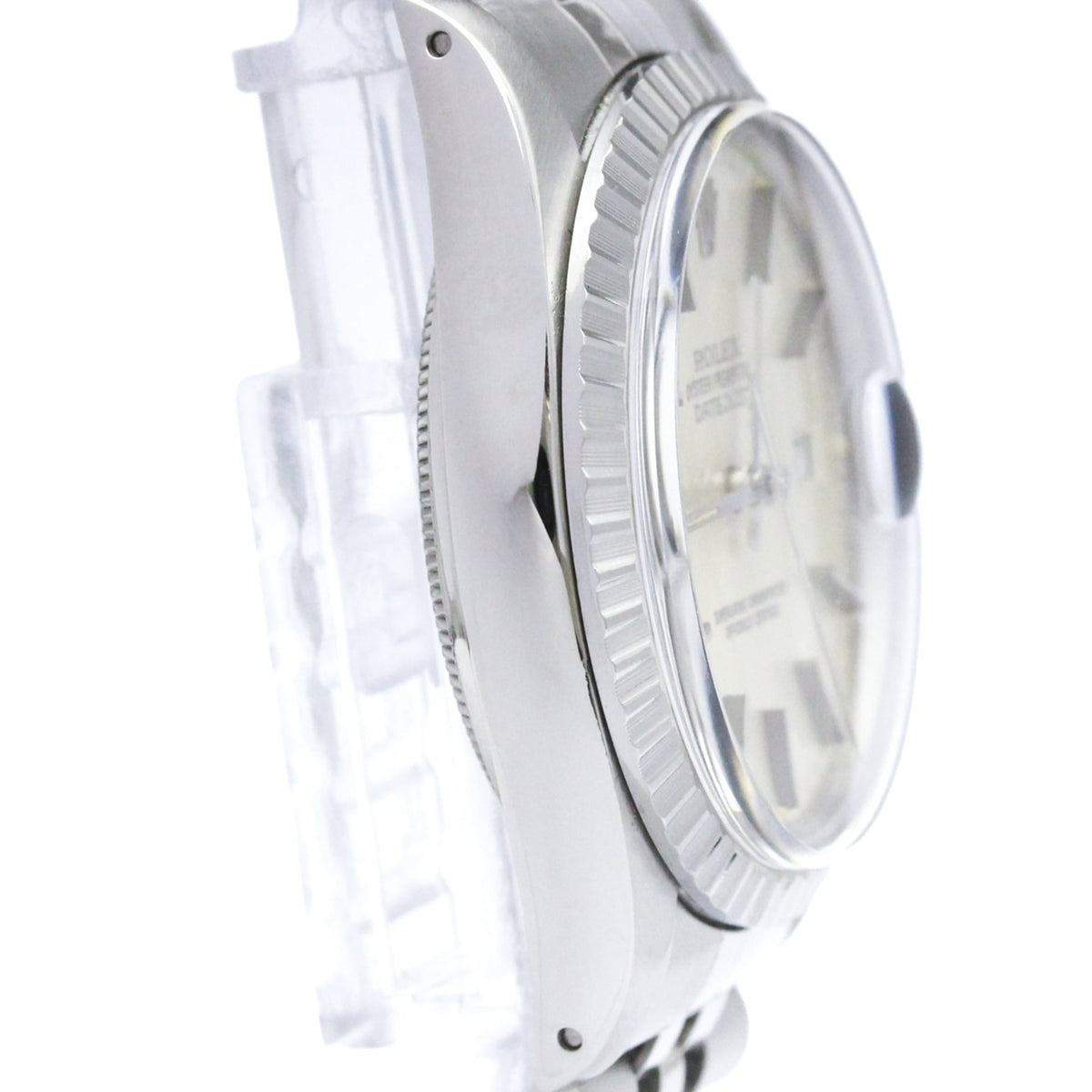 Rolex Datejust · 18K White Gold · Steel
