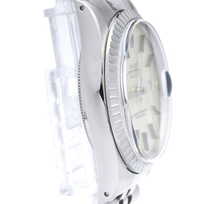 Rolex Datejust · 18K White Gold · Steel