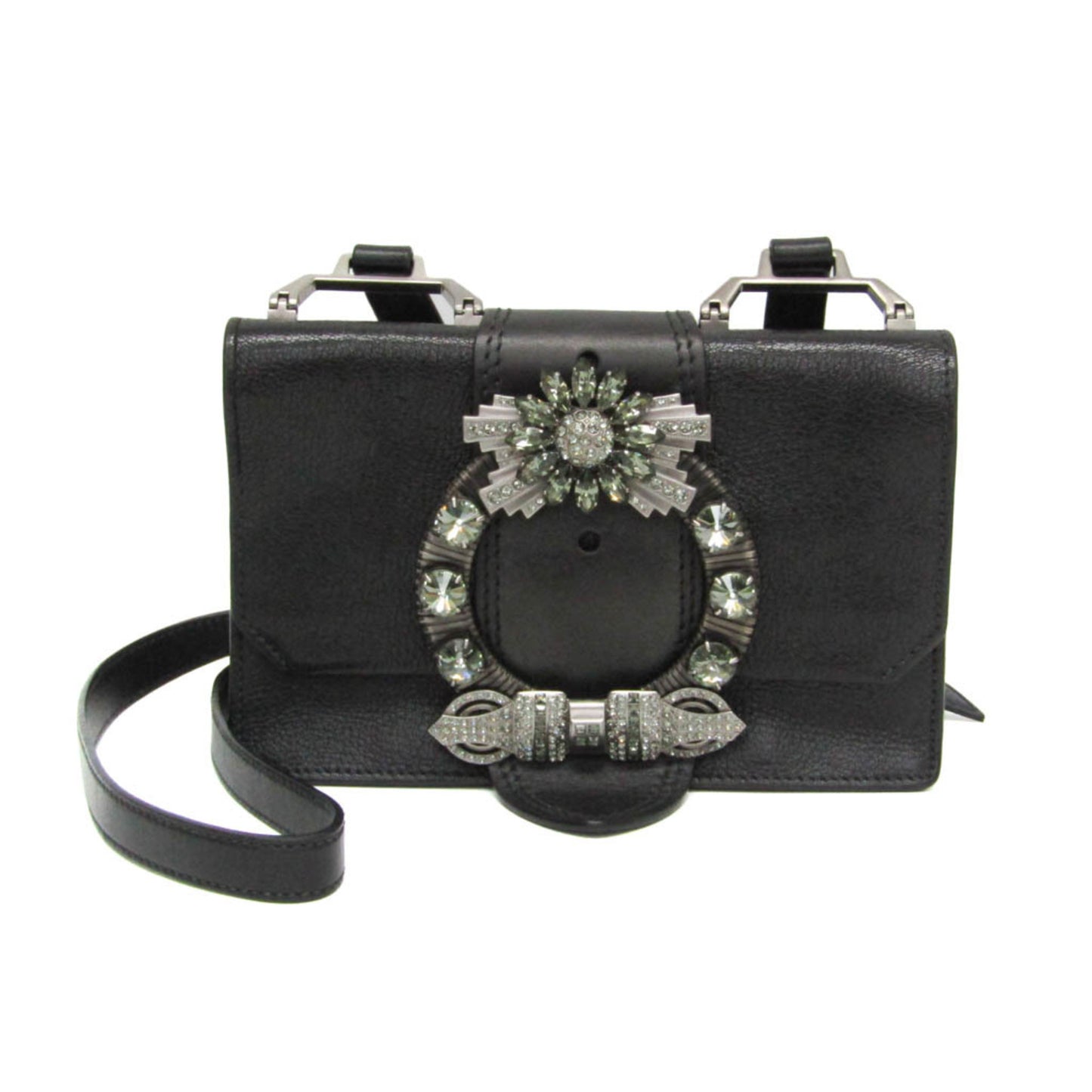 Miu Miu Madras · Rhinestone Embellished