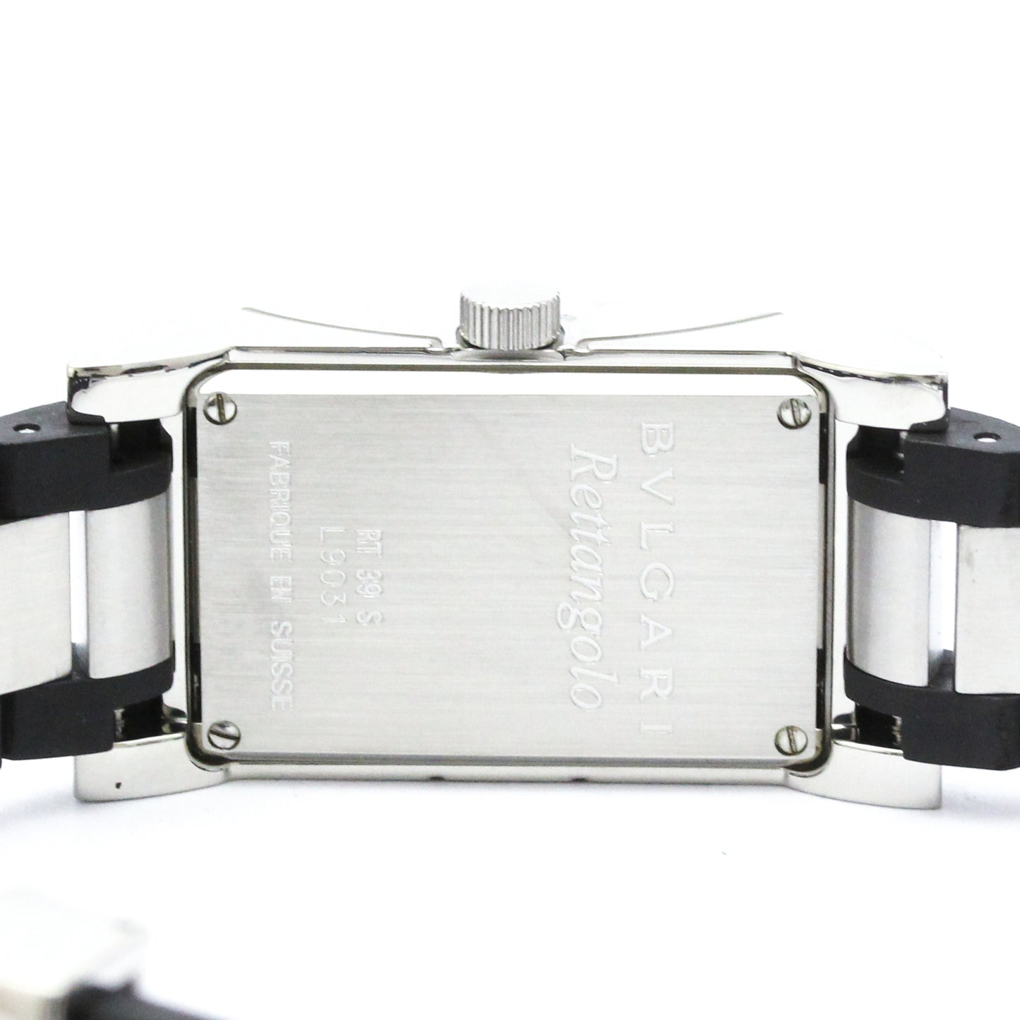 Bvlgari Rettangolo · Steel · Quartz