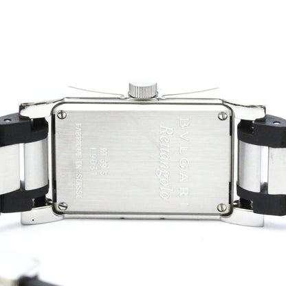 Bvlgari Rettangolo · Steel · Quartz