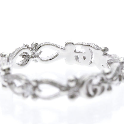 Gucci Flora Diamond · 18K White Gold