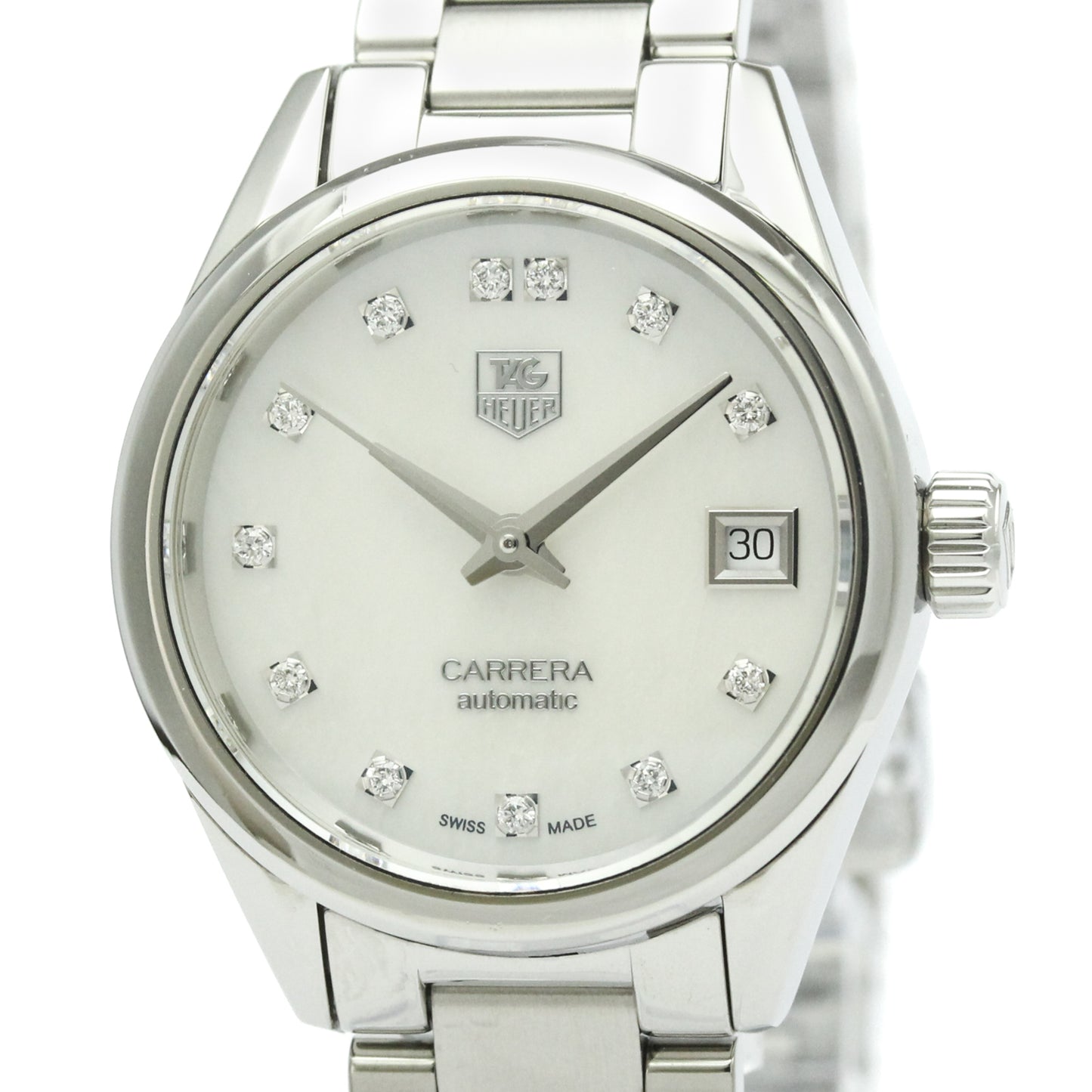 Tag Heuer Carrera Calibre 9 · Diamond · MOP