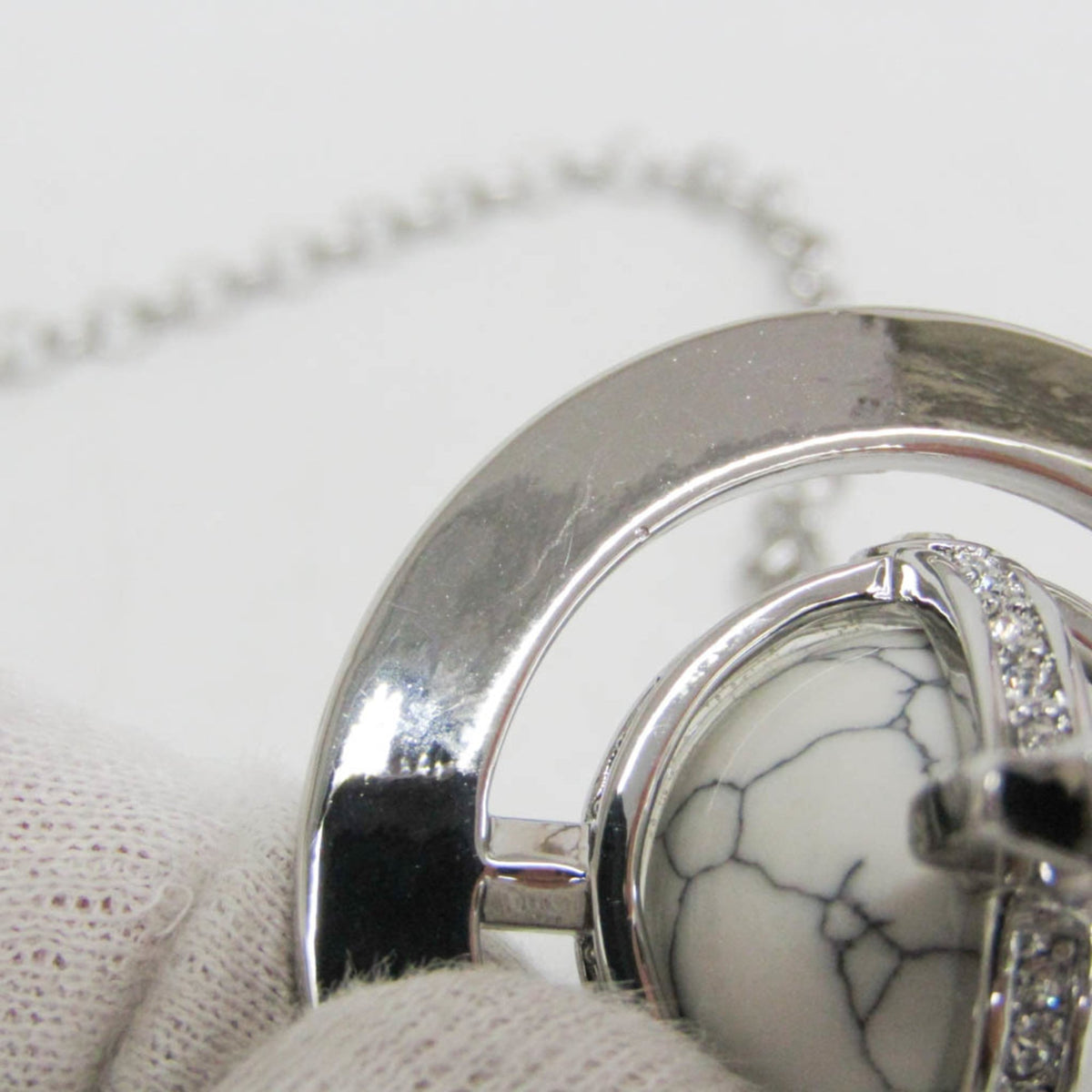 Vivienne Westwood Orb Marble · Silver