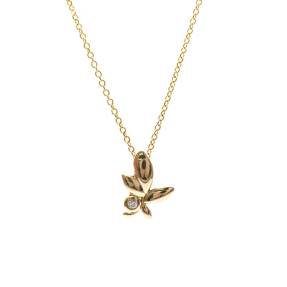 Tiffany Olive Leaf · Rose Gold · Diamond